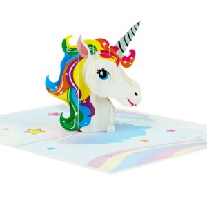 Splendid Unicorn Pop-Up Card