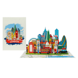 London Skyline Pop-up Card
