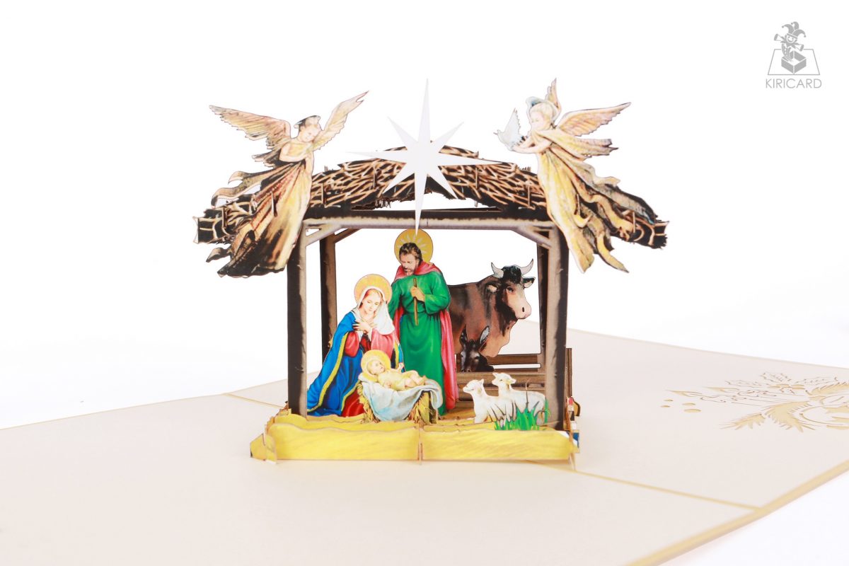 Nativity 1 Pop Up Card