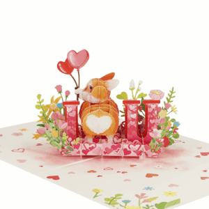 Corgi Love You Pop Up Card