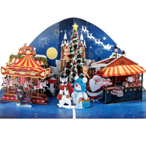 Christmas Night Pop-up Card