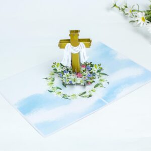 Easter Cross Pop Up Card