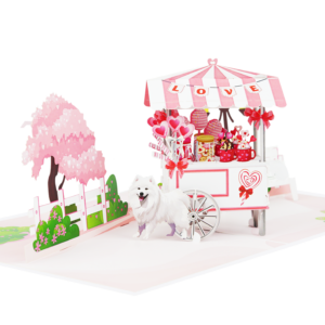 Candy Cart Pop-up Card